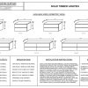 solid timber vanities specifications