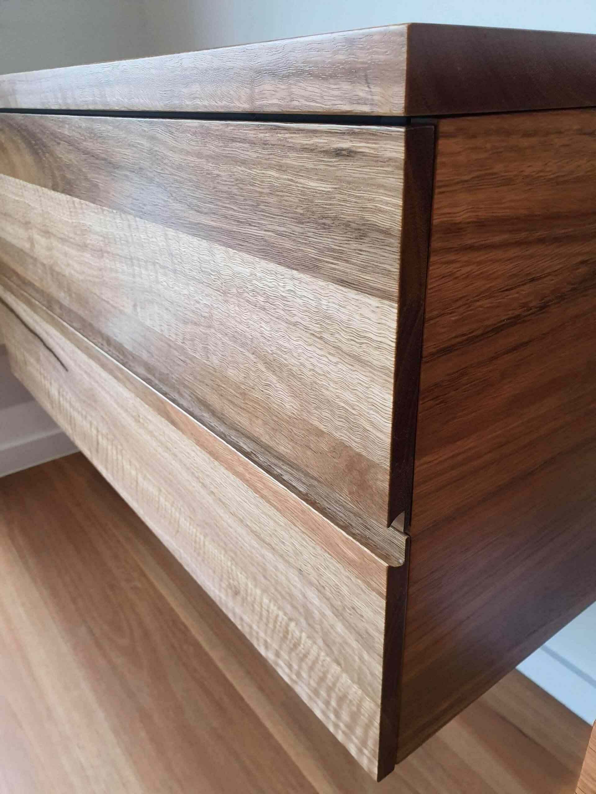 spotted gum vanity