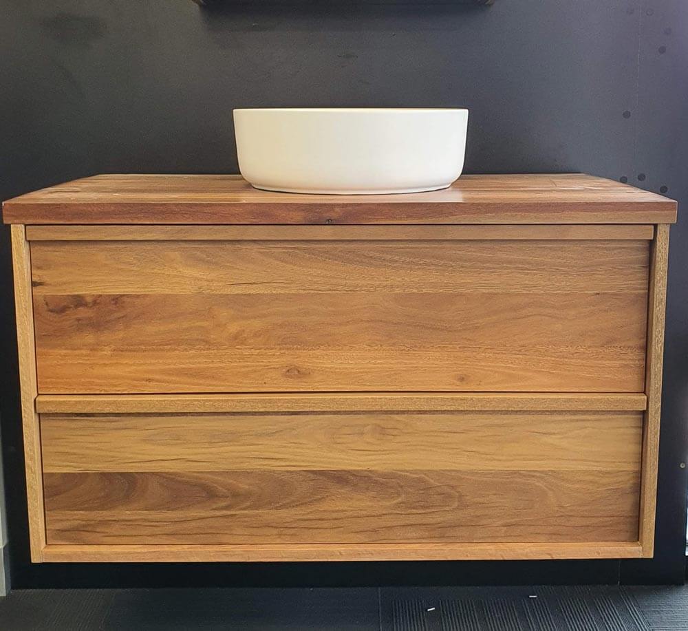 Spotted Gum Framed Vanity - Image 4