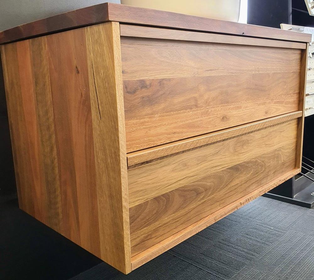 Spotted Gum Framed Vanity - Image 2