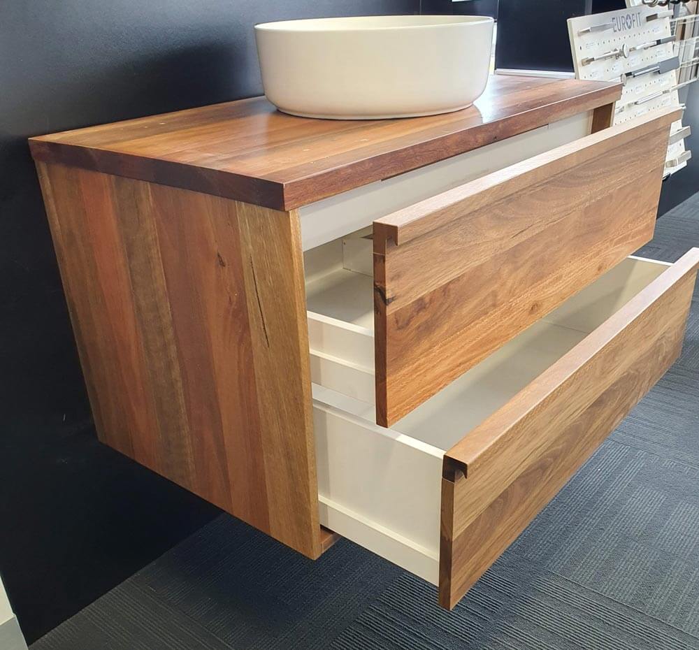 Spotted Gum Framed Vanity - Image 3